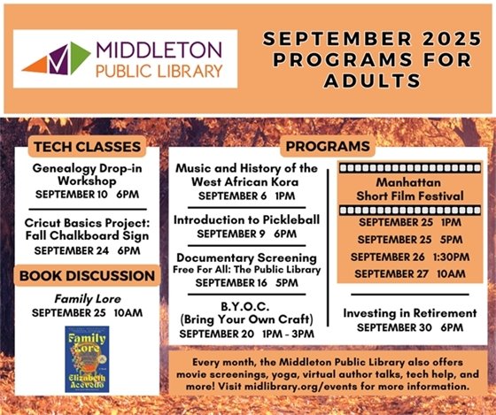 Sept Programs for Adults