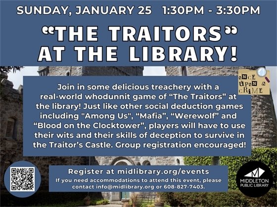 The Traitors at the Library