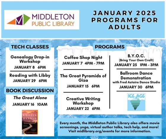 January Programs for Adults