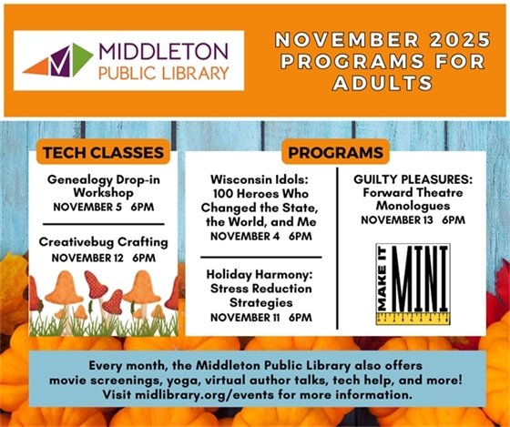 November Programs for Adults