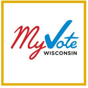 My Vote Logo button link to myvote website