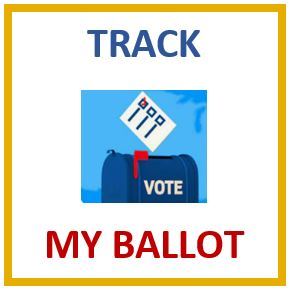 Early Voting Clerks Office Button logo link to track your ballot website