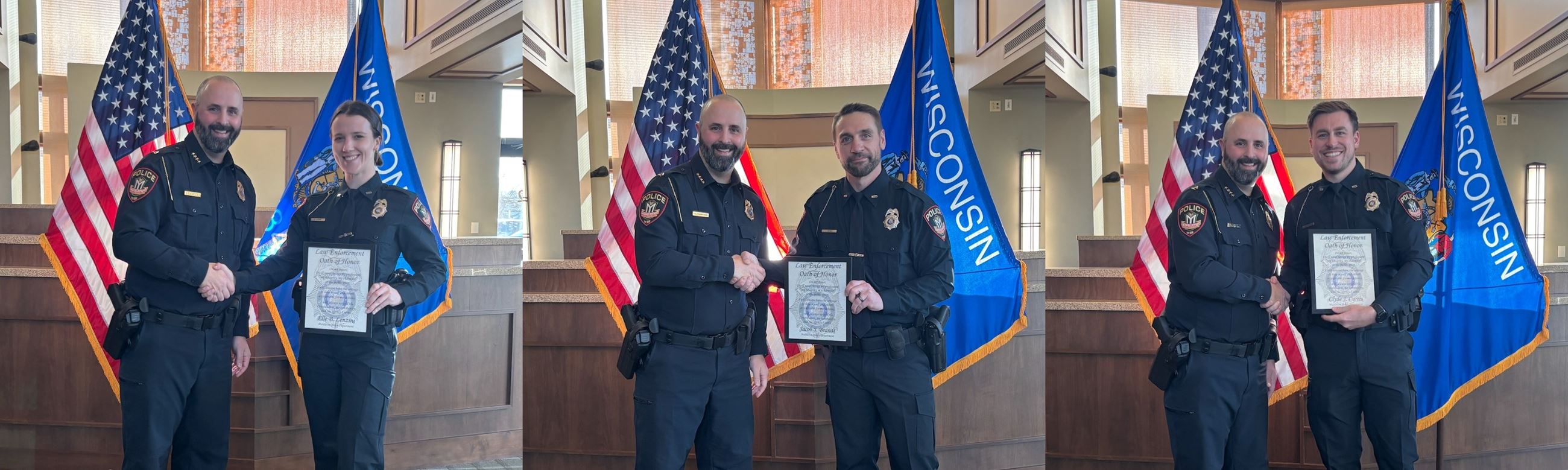 New Middleton Police officers