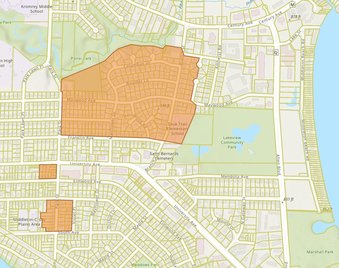 Spongy Moth Spray Blocks 2024